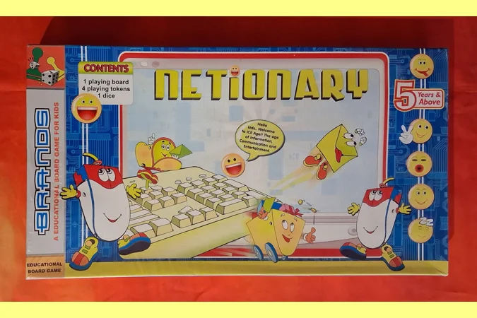 Fun-Tastic Netionary Educational Children's Board Game NEW Sealed