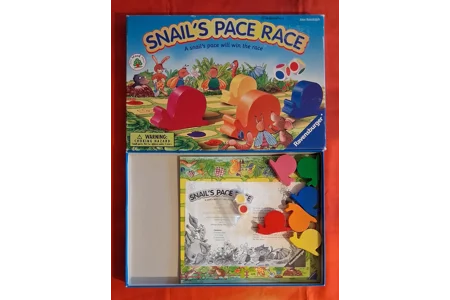 Ravensburger Snail's Pace Race Children's Board Game COMPLETE