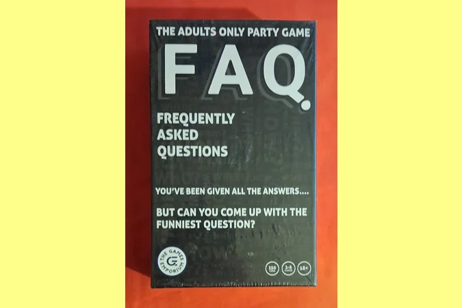The Games Emporium - FAQ 'Frequently Asked QUestions' Party Game NEW The Games Emporium - FAQ 'Frequently Asked QUestions' Party Game NEW