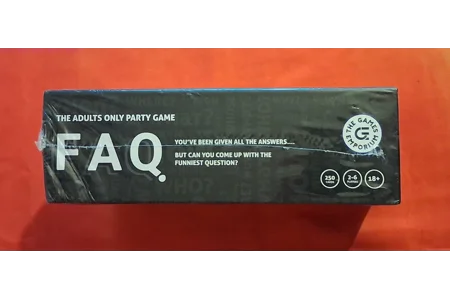 The Games Emporium - FAQ 'Frequently Asked QUestions' Party Game NEW The Games Emporium - FAQ 'Frequently Asked QUestions' Party Game NEW