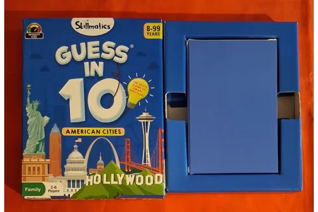 Skillmatics Guess In 10 American Cities - Guessing Card Game COMPLETE