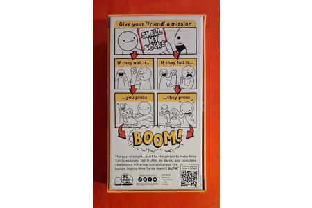 Big Potato Games Don't Press That Mine Turtle - Truth Or Dare Card Game COMPLETE Big Potato Games Don't Press That Mine Turtle - Truth Or Dare Card Game COMPLETE