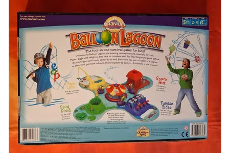 Cranium Balloon Lagoon (2005) Family Board Game COMPLETE Cranium Balloon Lagoon (2005) Family Board Game COMPLETE