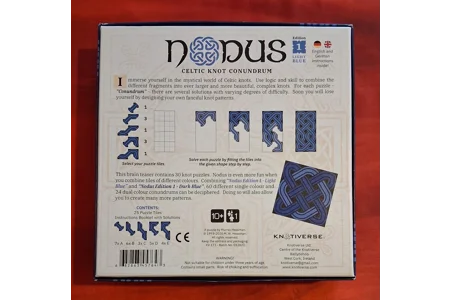 Knotiverse Nodus Celtic Knot Conundrum Single Player Logic Puzzle Game COMPLETE