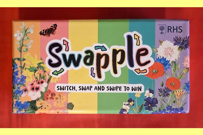 Gibsons RHS Swapple Card Game - Switch Swap Swipe To Win - COMPLETE
