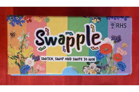 Gibsons RHS Swapple Card Game - Switch Swap Swipe To Win - COMPLETE