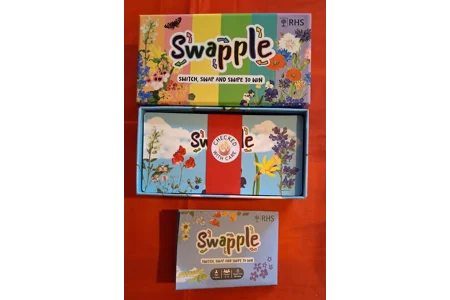 Gibsons RHS Swapple Card Game - Switch Swap Swipe To Win - COMPLETE