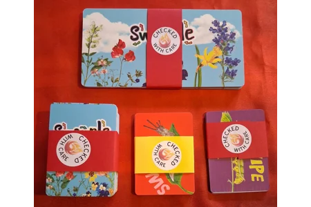 Gibsons RHS Swapple Card Game - Switch Swap Swipe To Win - COMPLETE