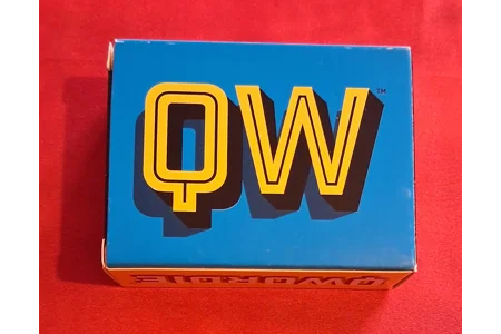Qwordie Quiz And Word Game In Tin COMPLETE