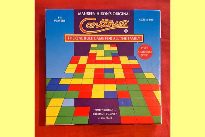 Maureen Hiron's Original Continuo The One Rule Game For All The Family COMPLETE Maureen Hiron's Original Continuo The One Rule Game For All The Family COMPLETE