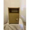Single cupboard bedside cabinet