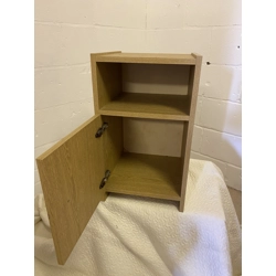 Single cupboard bedside cabinet