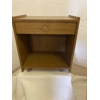 Single drawer bedside cabinet on castors006