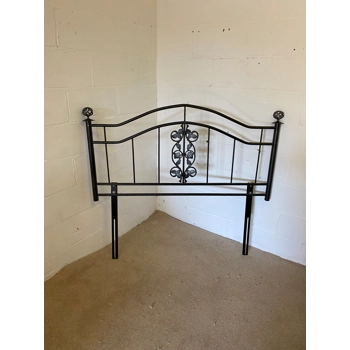 black Metal Headboard