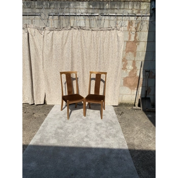 Single Dinning   Brown Chairs (2)