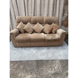 3 Seater Settee - Fawn cloth