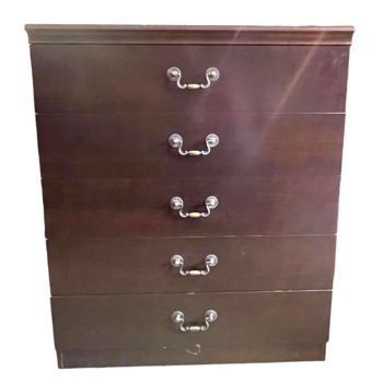 Five drawer dresser