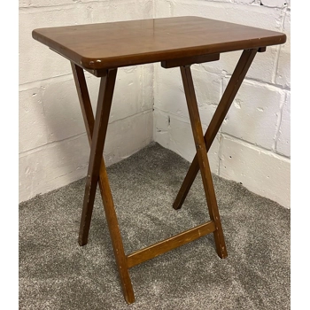 Folding side table