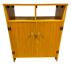 Pine coloured cabinet