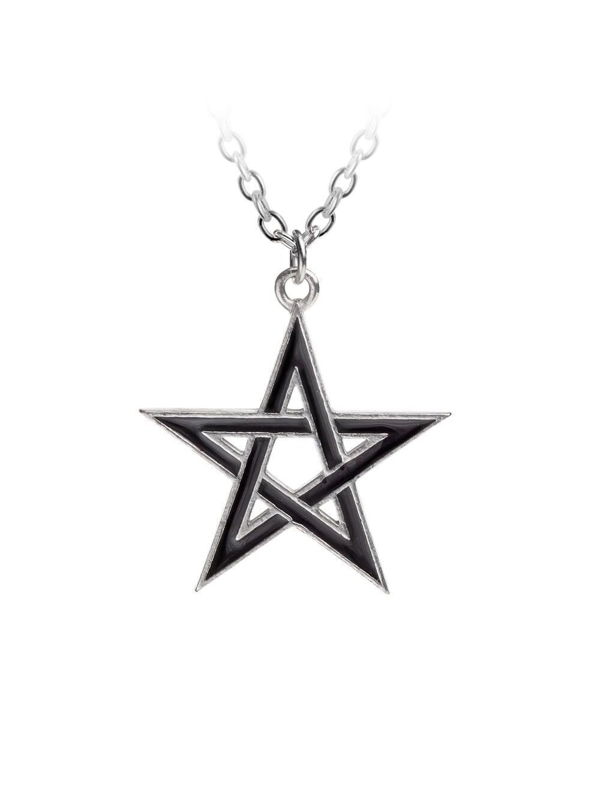 Black Star Pentagram Pendant