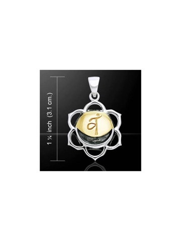 Sacral chakra pendant