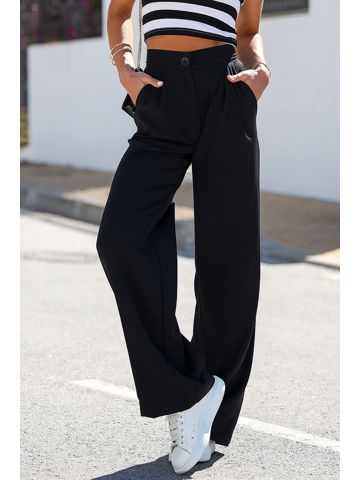 Ivon Women Trousers - Black