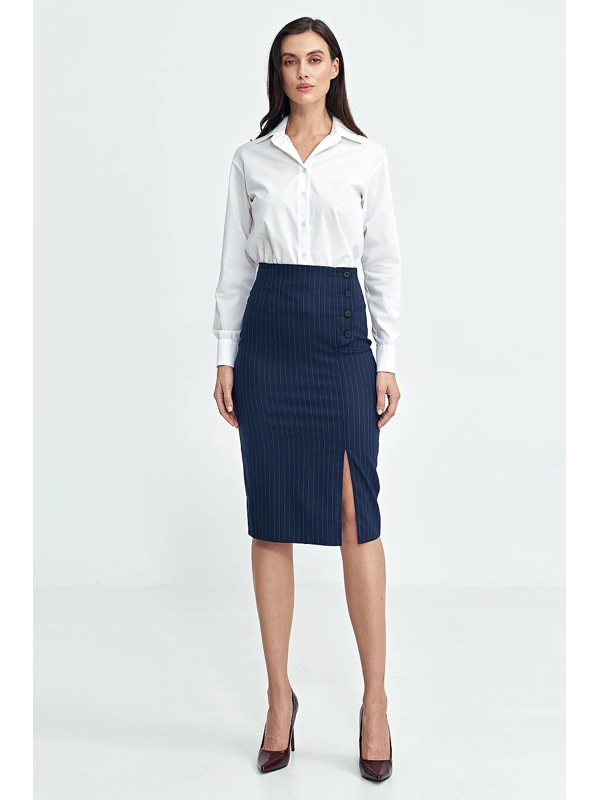 Nife Skirt - Navy Blue