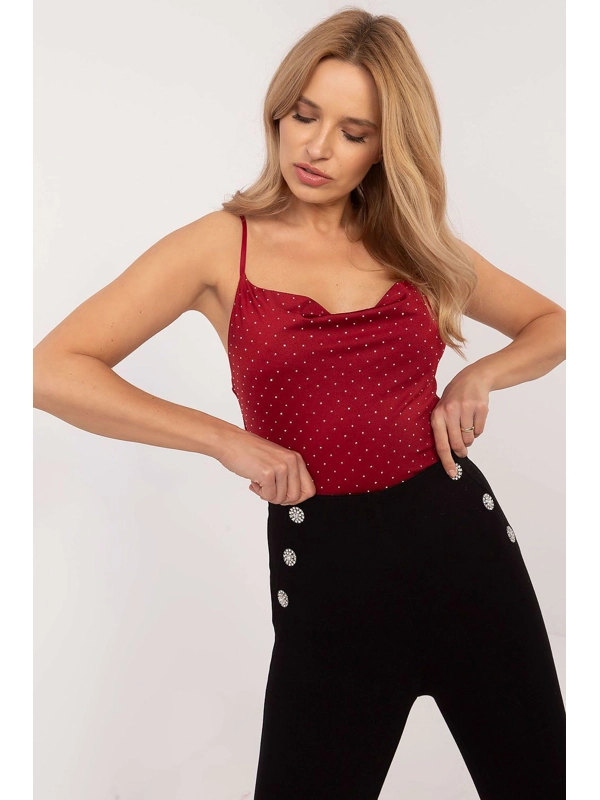Italy Moda Top - Red