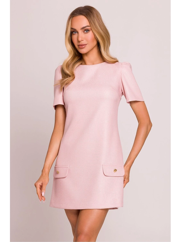 Moe Mini Dress - Pink