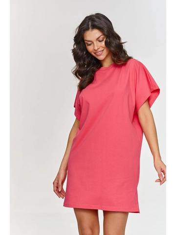 Makadamia Cotton Dress - Pink