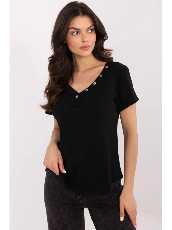 Italy Moda Blouse - Black