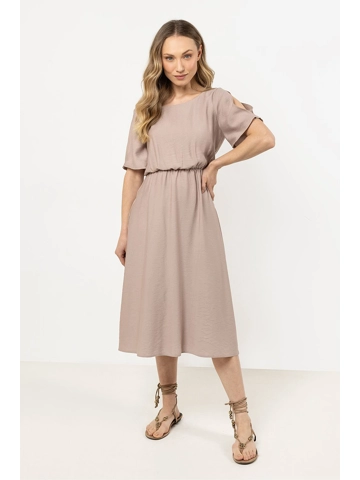Awama Dress - Brown