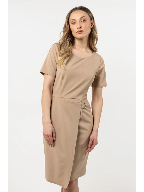 Awama Dress - Beige