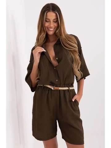 Italy Moda Shorts - Brown