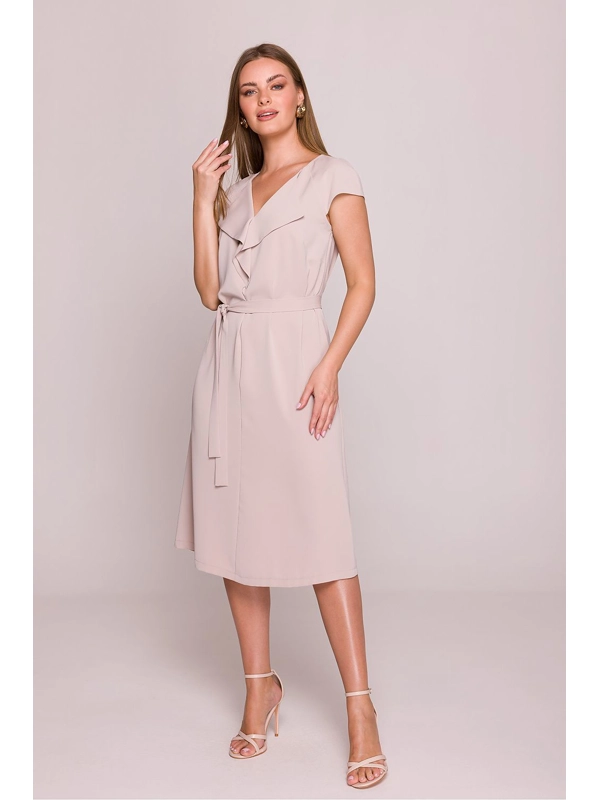 Stylove Cocktail Dress - Beige
