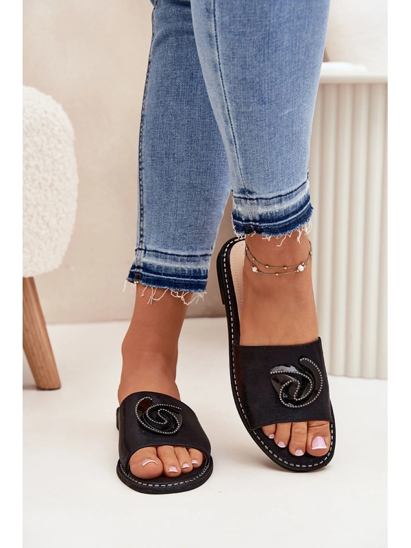 Step In Style Flip-Flops - Black