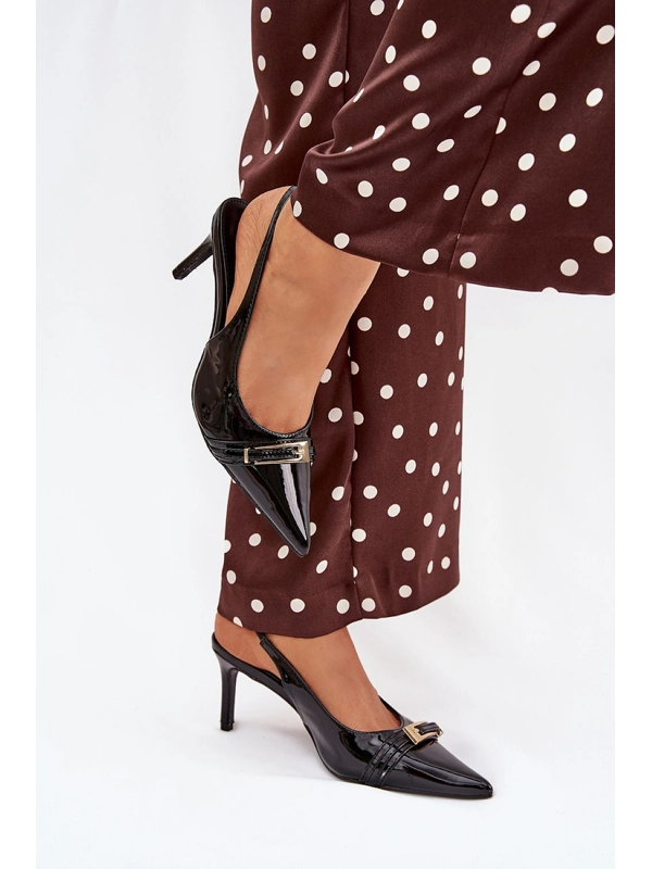 Step In Style Heels - Black