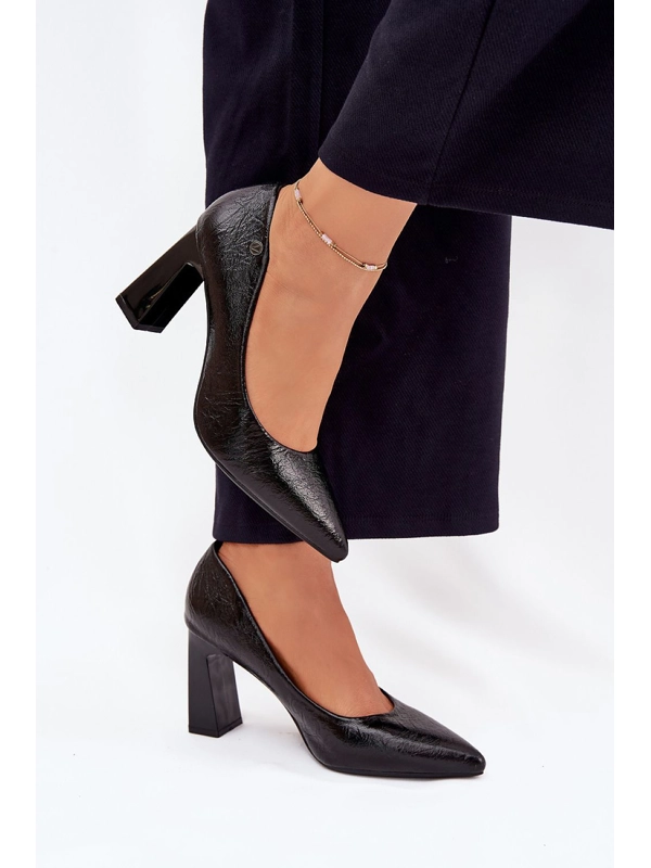 Step In Style Heels - Black