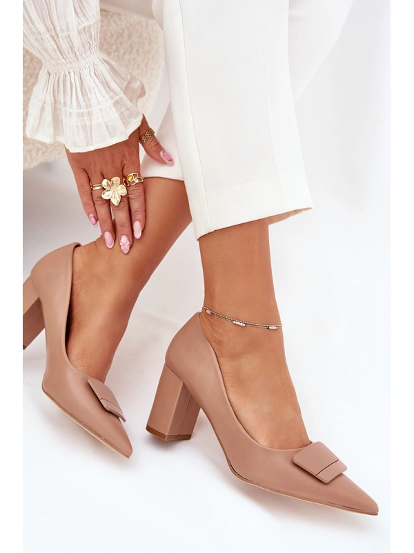 Step In Style Heels - Beige