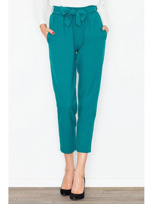 Figl Women Trousers - Green