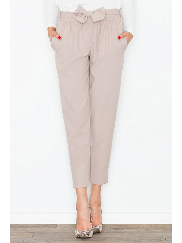 Figl Women Trousers - Beige