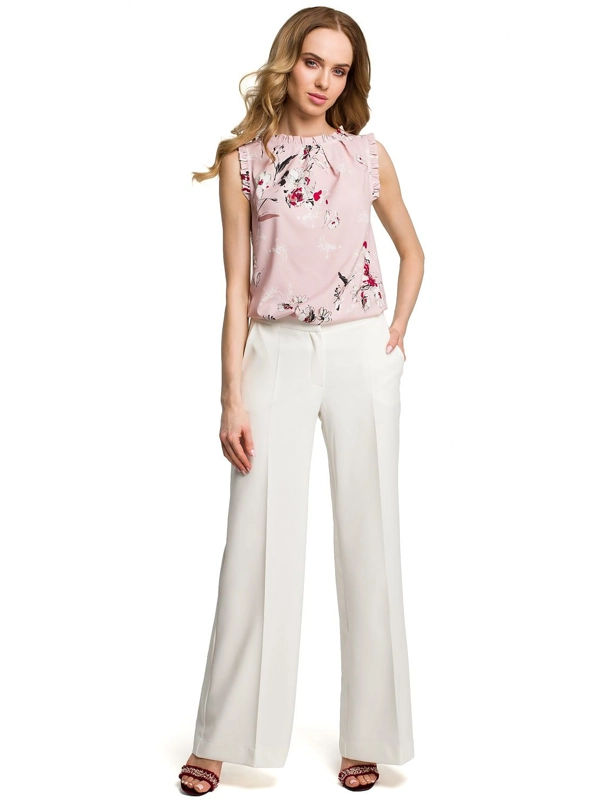 Moe Women Trousers - Beige