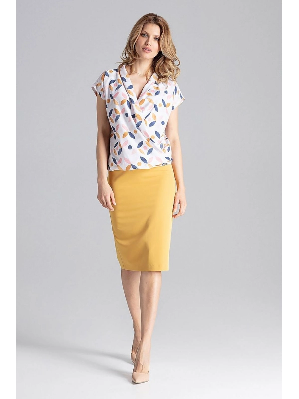 Figl Classic Skirt - Yellow