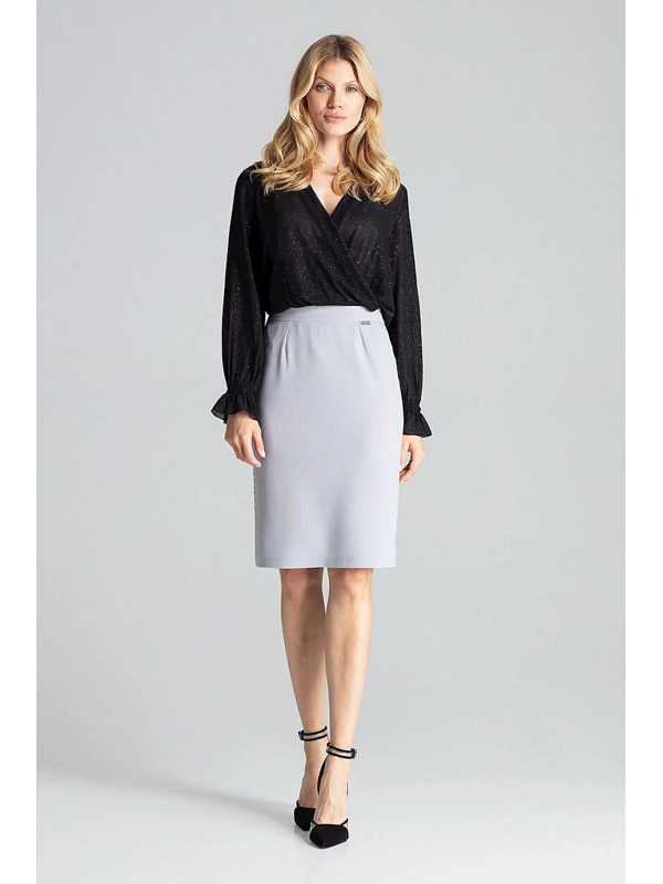 Figl Skirt  - Grey