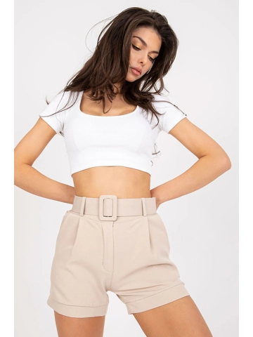 Italy Moda Shorts - Beige