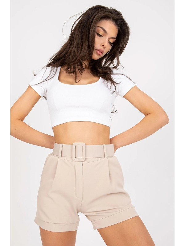 Italy Moda Shorts - Beige