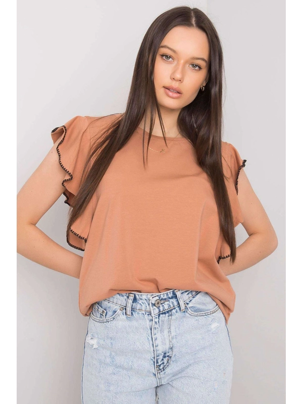 Fancy Blouse - Brown