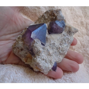 Russian Amethyst Raw Crystal Point Gemstone