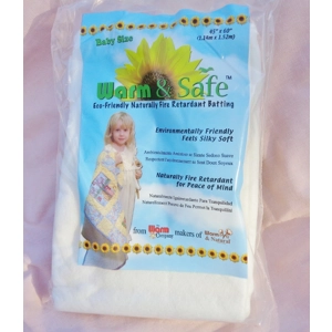 Warm and Safe Eco Friendly Naturally Fire Retardant Batting Quilt