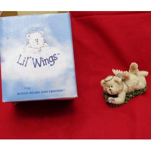 Boyd Bear Lil Wings Flutter 24151 Angel Bear